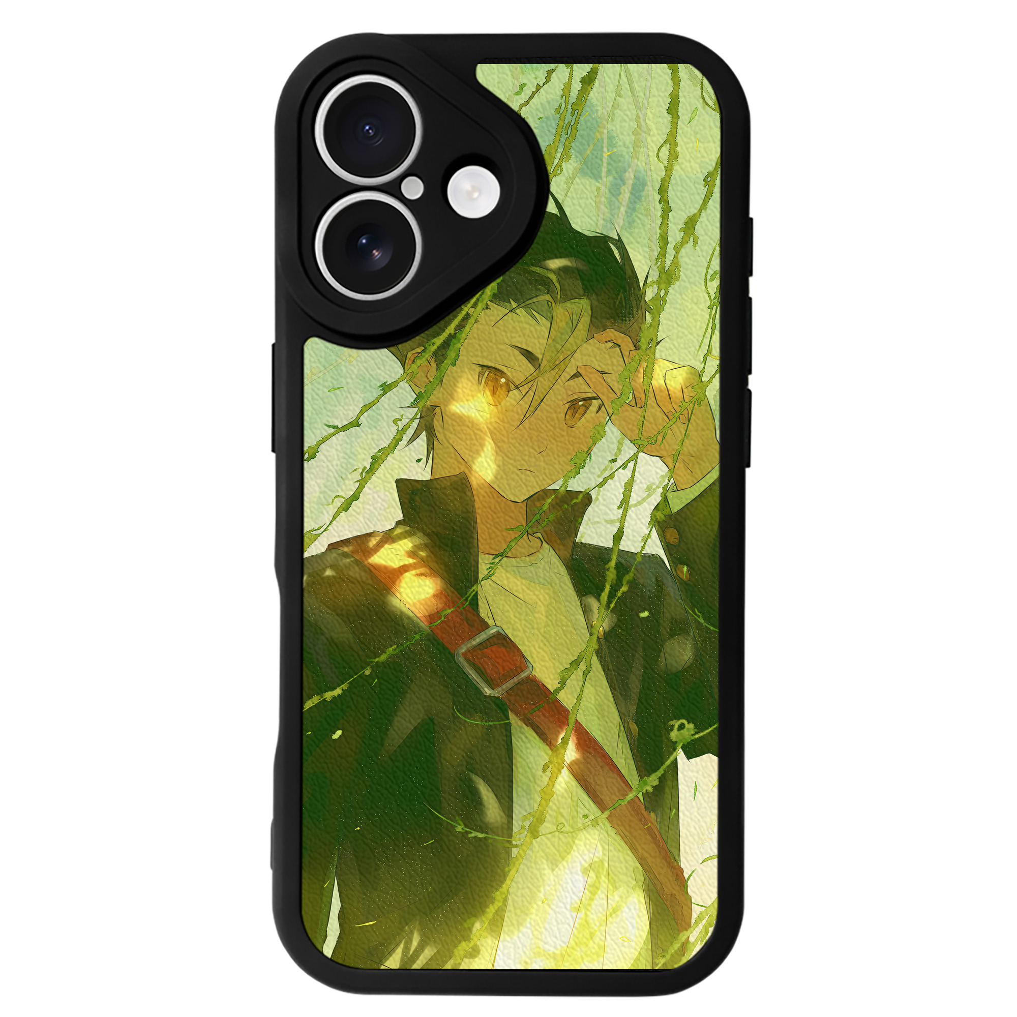 （画像用） ハイキュー!! Haikyu!! 【iPhone 16シリーズ対応】シリコンスマホケース（レザー調） 材質：シリコン